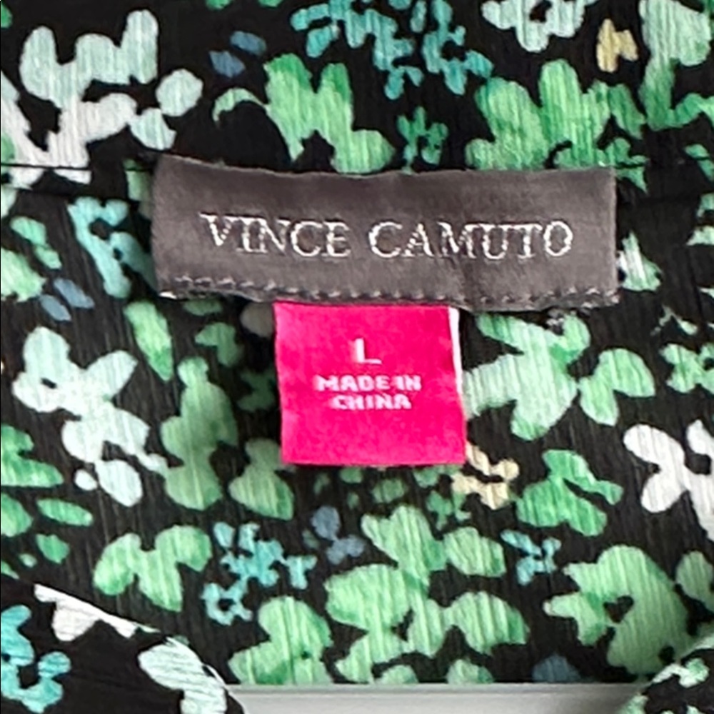 Vince Camuto woman’s blouse three-quarter length sleeve size L - Picture 5 of 5